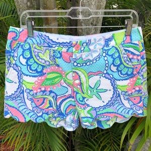 Euc Lilly Pulitzer Buttercup Shorts